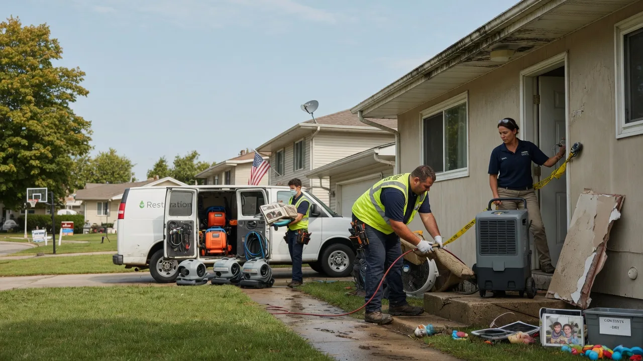 Water Damage Restoration in Orient, IL near me